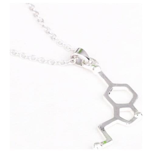 N356 Fashion jewelry Biology Jewelry Science Themed Jewelry Serotonin chemical Molecules