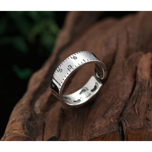 Stainless steel vernier caliper ring ruler jewelry not rust does not fade not bubble