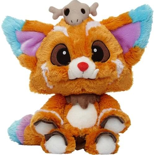 2020 New Game League LOL Gnar Plush Toys Doll 32cm Cartoon Gnar Plush Soft Stuffed Toys For Children Kids Christmas Gifts