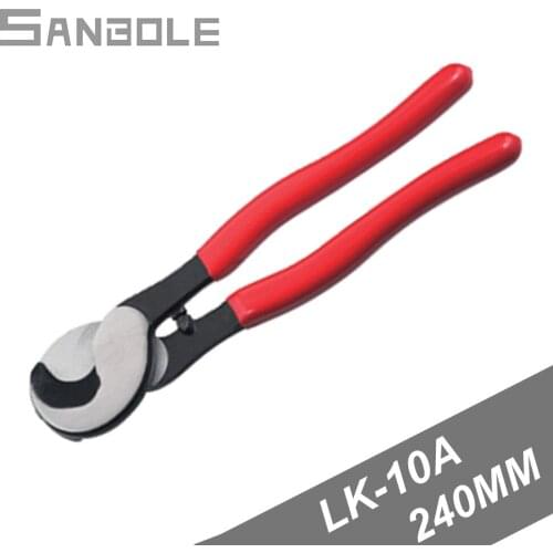 LK-10A Cable Cut-off Clamp Labor-saving Cable Shear Mechanical Shear Series Cable cutter Flat mouth
