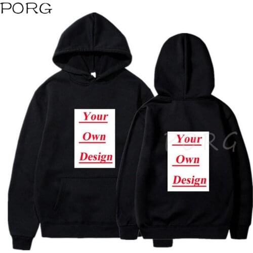 PORG Men's Printed Hoodies