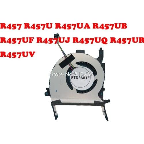 Laptop CPU FAN For ASUS R457 R457U R457UA R457UB R457UF R457UJ R457UQ R457UR R457UV DC5V 0.4A