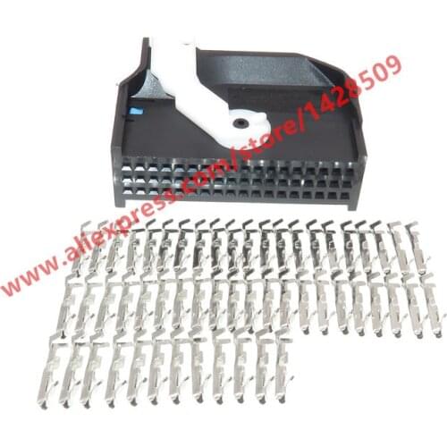 1 Sets 54 Pin 4E0972144 Car Bluetooth Module Plug Female Connector With Terminals For Audi BMW 4E0 972 144