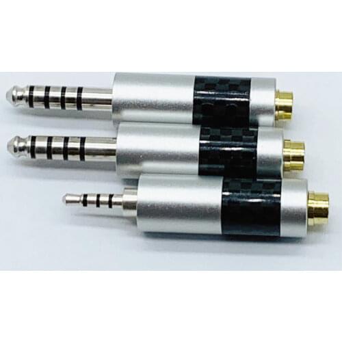 2.5mm 3.5mm 4.4mm plug male to female seat