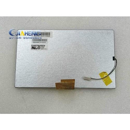 7 inch HD LCD screen CLAA070NJ05CW CLAA070NJ05 CW lcd display panel digitizer 40pins 1024*600 165mm*100mm