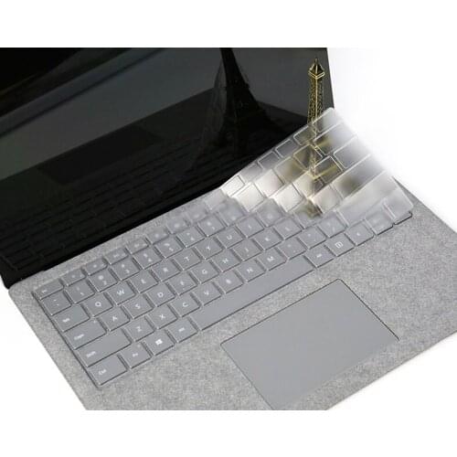 For Microsoft Surface Book 2 15 inch 2018 Clear TPU Keyboard Cover Laptop Keyboard Waterproof Surfacebook 15.6 Washable Cover