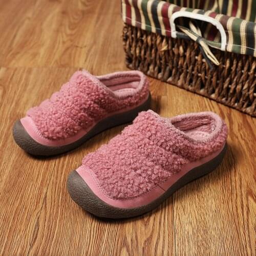 Heavy Plush 2021 Winter Childrens Slippers For Boys Girls Slippers Soft Non-slip Home Bathroom Flip Flops Unicorn Kids Shoes