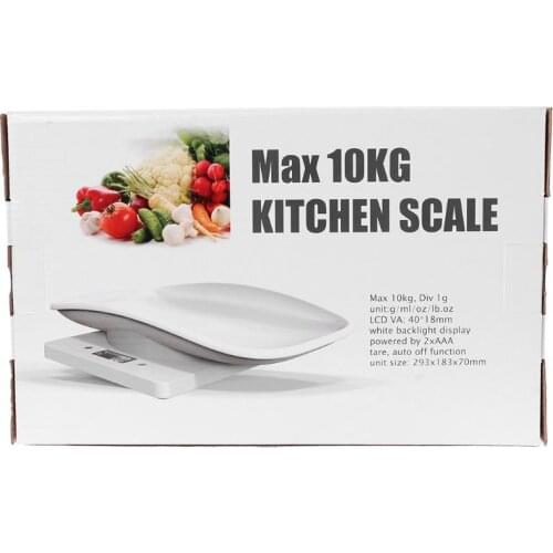 Electronic Baby Pet Scale LCD Display Measure Tool Infant Baby Pet Weighing Accurately 1g-10kg oz lb T5UC