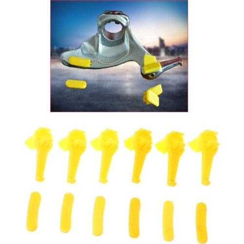 Hot New 1 Set / 12 Pcs Auto Car Tyre Tire Changer Part Nylon Mount Demount Duck Head Insert Rim Protector