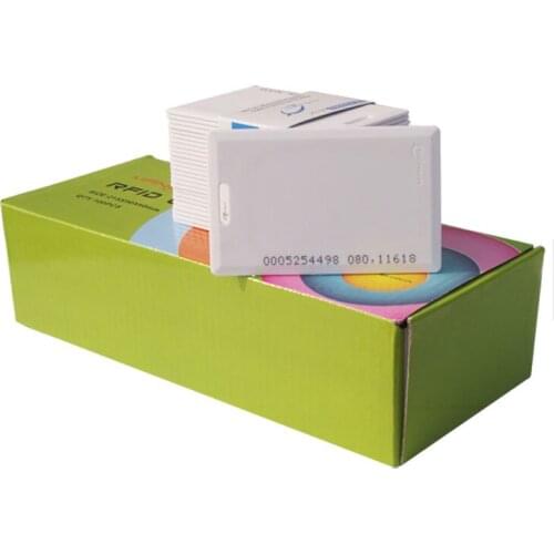 Good quality 100Pcs/box 125Khz RFID ID Proximity Mango Thick Card