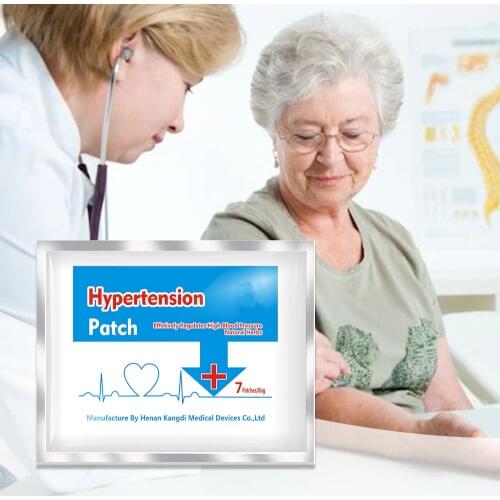 Ifory Anti Hypertension Patch 21Pcs Chinese Plaster Control High Blood Pressure Clean Blood Vessel Lower Blood Pressure Patch