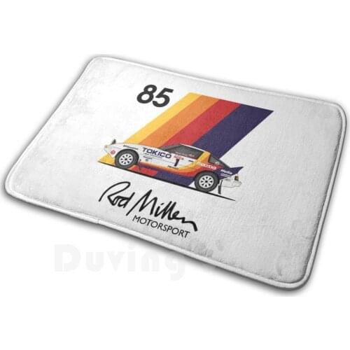 Rod Millen Mazda Rx7 4Wd Mat Rug Carpet Anti-Slip Floor Mats Bedroom Rod Millen Rhys Pikes Usa Nz Australia Rally Mazda Rx7 4Wd