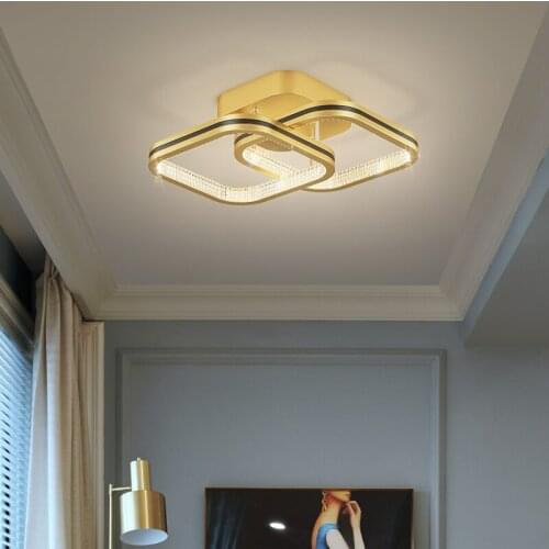 Modern led Ceiling Lights for bedroom Hall Corridor Foyer Aisle home deco AC90-260V led Ceiling Lamp fixtures lampara de techo