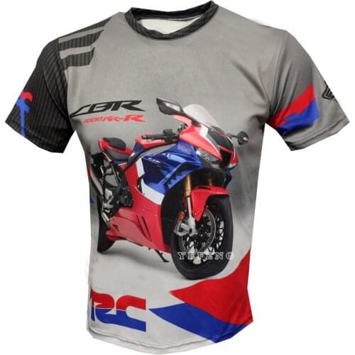 Summer Superbike Motocross Quick dry Moto GP For Honda HRC Repsol Racing Car Fan Team Motorcycle Bike Riding Cycling T-shirt