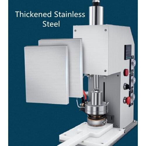 Stainless steel egg tart machine table type semi automatic egg tart machine