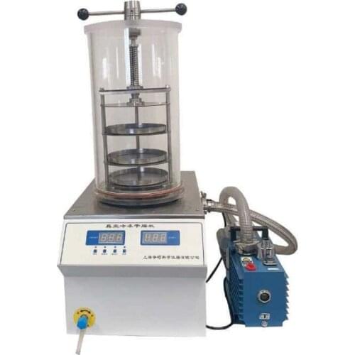 Small Gland Type Freeze Dryer Machine Desktop Traditional Chinese Medicine Freeze Dryer for Laboratory