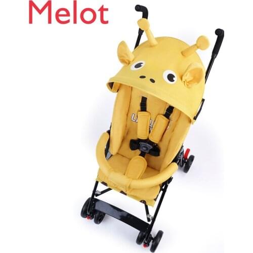 Baby Stroller Portable Foldable Shock Absorber Trolley Anti-Depression Baby Go out Essential