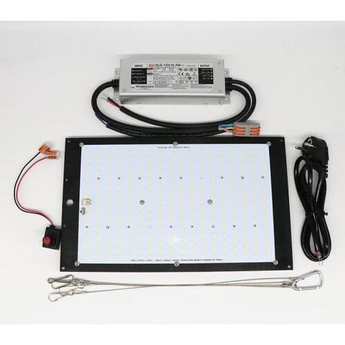 Superbright Samsung LM301H Dimmable 150w 3000K/3500K 660nm UV IR grow light quantum tech led board Switch with Meanwell driver