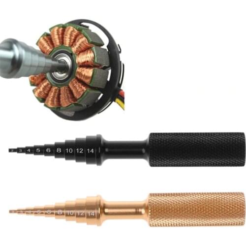 Gear Puller RC Bearing Disassembly Tool Drill Bits Type 9 Steps 2 3 4 5 6 8 10 12 14mm Fits Ball Bearings Model Tools