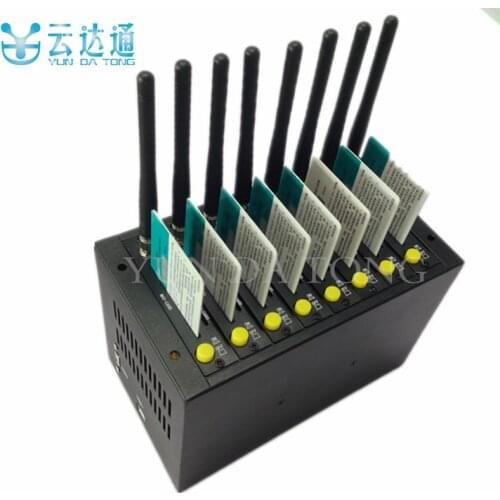 SMS modem Wavecom Q2303 Module GSM GPRS 8 Ports Modem pool with Modem Pool USB Interface 900/1800MHz