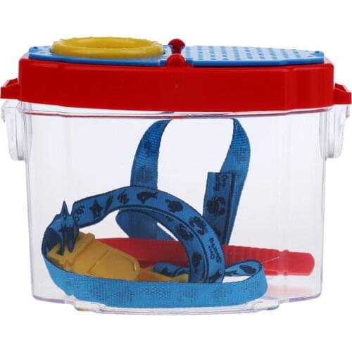 Bug Insect Viewer Magnifying Box with Neck Lanyard Garden Kids Outdoor Toys