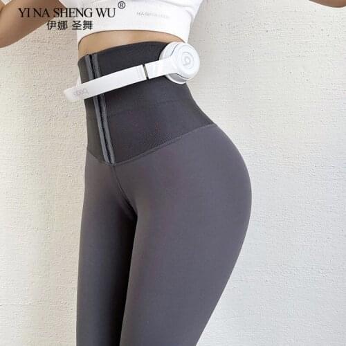 Women Yoga Pants High Waist Trainer Sports Leggings Gym Tights Running Trouser Workout Tummy Control PantsTights Yoga Pants New
