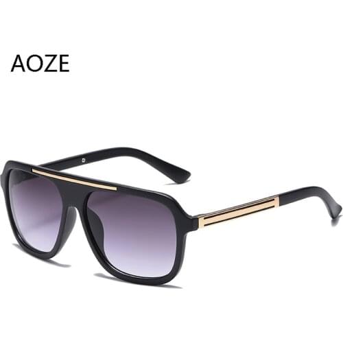 2020 Luxury brand design Fashion Classic Style Retro Gradient lens Sunglasses Men Vintage Sun Glasses Oculos 2501