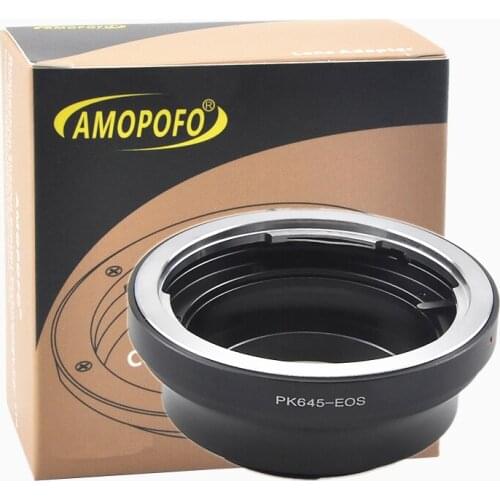P645 to EOS Adapter, for Pentax 645 Mount Lens to for Canon EOS EF EF-S Mount 650 / 620 / 750 / 850 / 600 / 630 / 1 / RT