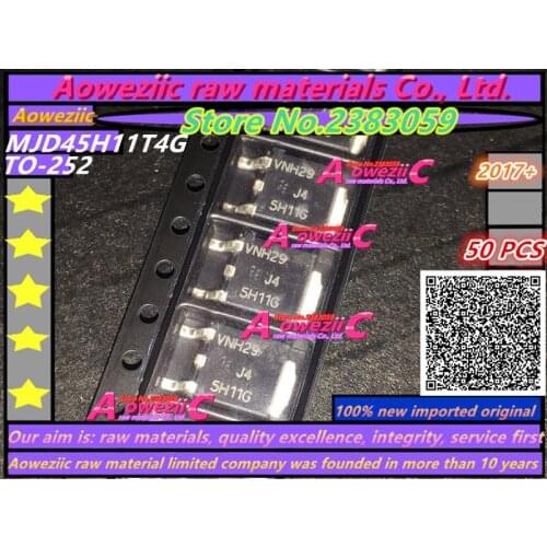 Aoweziic 100% new imported original MJD45H11T4G MJD45H11 45H11 5H11G TO-252 Bipolar transistor