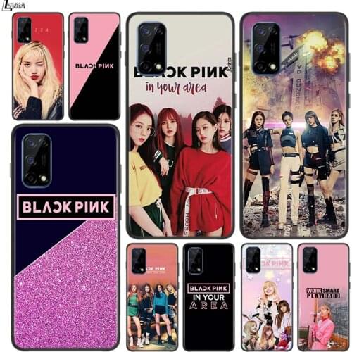 BlakPinks Lisa for OPPO Realme V15 X5 X3 X50 X7 X2 C17 C11 C3 C2 7 7i 6 6S 6i 5 Narzo 20 Pro Black Phone Case