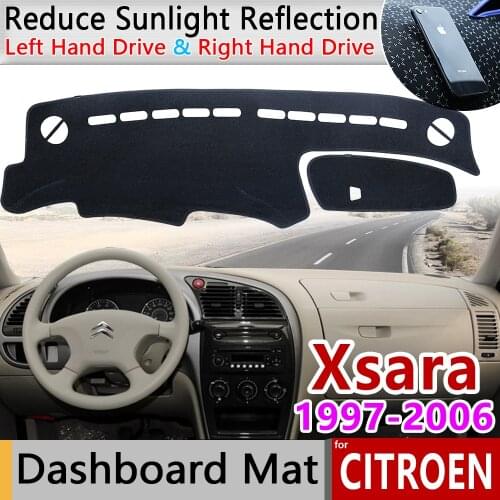 For Citroen Xsara 1997 1998 1999 2000 2001 2002 2003 2004 2005 2006 Anti-Slip Mat Dashboard Cover Sunshade Dashmat Accessories