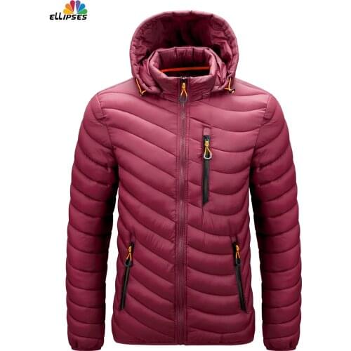 Ellipses Men's Autumn Parkas