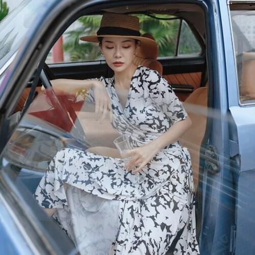 JKKFZY Floral Summer Dresses