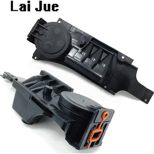 2PCS V6 3.6L Oil separator For CC EOS Passat Phaeton Touareg Superb Q7 crankcase ventilation 022 103 515 A