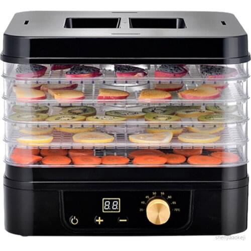 Household food Dehydrator D2 Dried fruit machine Multifunction Fruit/vegetable/meat dryer 5-layers food drying machine 220v 1pc