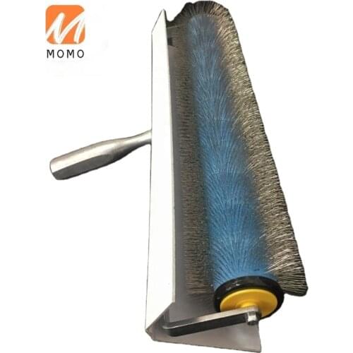 500-19mm cheap Stainless & Metal Spiked roller brush handle Self-leveling Epoxy Floor tools