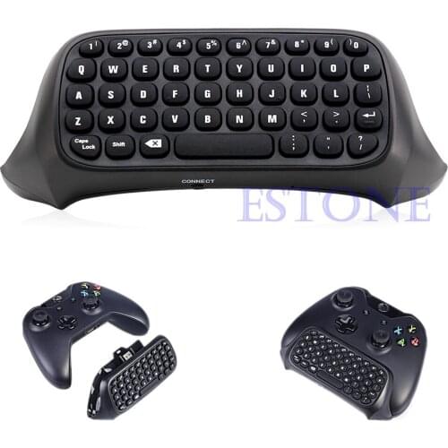 Portable USB 2.4G Wireless Chatpad Message Keyboard Controller Black Dropship