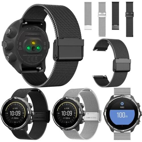 Milanese Loop Strap For Suunto Spartan Sport Watchband Stainless Steel Wrist Strap Replacement Wristband For Suunto