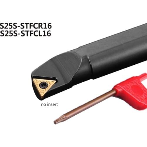 1pc S25S-STFCR16 S25S-STFCL16 CNC Lathe Cutter Tool STFCR STFCL Internal turning tool holder for TCMT TCGT Carbide Insert