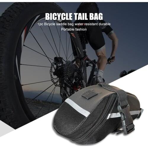 Bike Saddle Bag Bicycle Rear Tail Storage Bags Pannier Cycling Seat Pouch MTB Portable Waterproof Cycling Elements