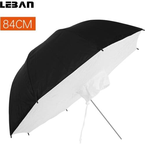 33" 84cm Photo Studio Flash Stobe Lighting Reflective Umbrella Softbox