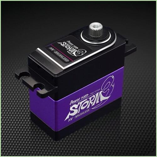 1 Pcs POWER HD STORM-3 SERVO DIGITALE 32.0 kg 0.11 sec BRUSHLESS INGRANAGGI IN TITANIO