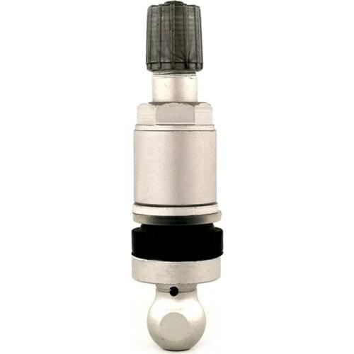 100pcs Aluminum TPMS Tire Valves for Steel Mate Alloy Tyre Pressure Monitor System Sensor Valve Stem Repair Kit Accessories