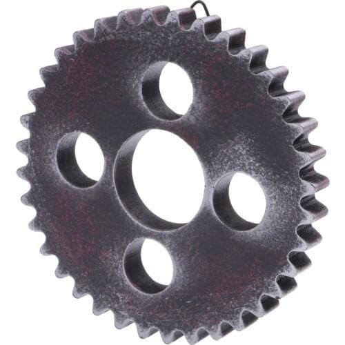 12cm Decorative Vintage Industrial Wooden Gear Wheel Wall Hanging Decor #A