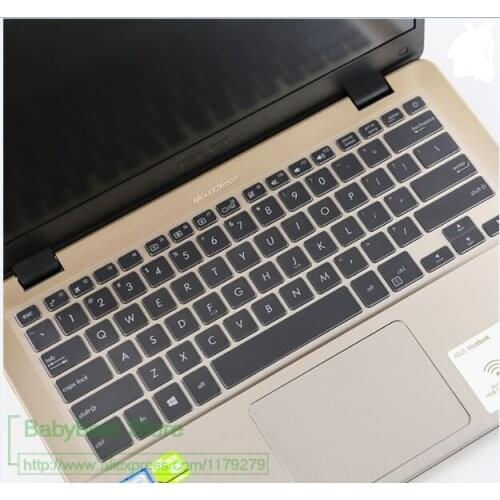 14 inch TPU laptop Keyboard Cover Protector Transparent for Asus S4100 Pro S4100UQ7200 B9440UA Notebook PC