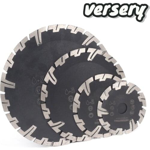 Versery 105/125/180/230mm Hot Pressed Turbo Diamond Cutting Disc Circular Saw Blade Concrete Porcelain Marble Ceramic Granite