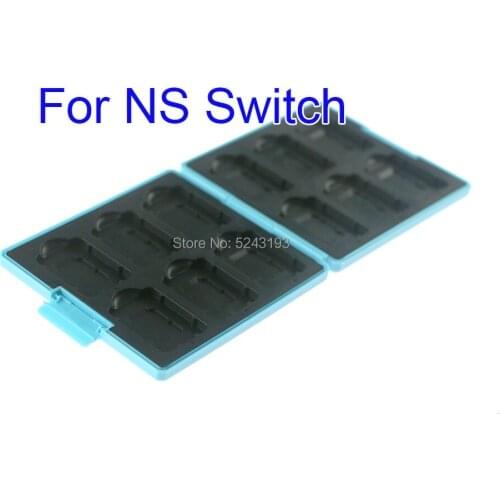 10pcs For Nintend Switch Accessories Storage Box Portable Game Cards Case Shockproof Hard Shell For Nintendo Switch NS Games