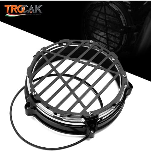 For BMW R Nine T R nineT RnineT RNINET Scrambler Motorcycle Accessories CNC Headlight Protector Grille Guard Cover Motor Parts