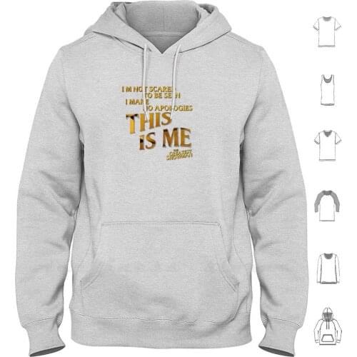 This Is Me-The Greatest Showman Hoodie Long Sleeve Greatest Showman Me Hugh Jackman Pt Barnum Circus Zac