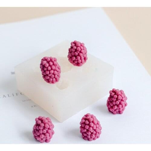 Fruit decoration Mold Silicone fruit Shape Wax Mold Scented Candle Making